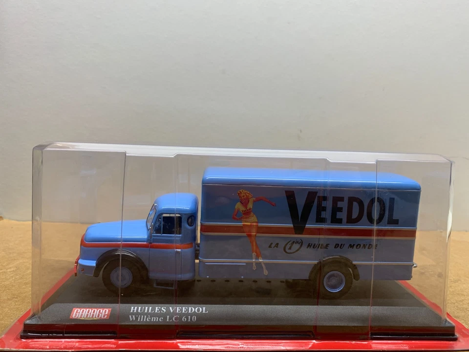 SERIE GARAGE HUILES VEEDOL WILLEME LC610 SOUS BLISTER 1/43 - Photo 1/4
