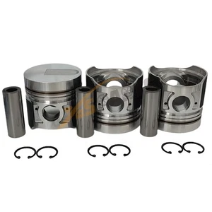 3pcs S3E Piston Set For Mitsubishi Engine Parts STD(82mm or 94mm) - Picture 1 of 5