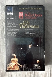 Die Fledermaus 2 VHS Sealed Tape Set Placido Domingo Royal Opera Covent Garden - Bild 1 von 6