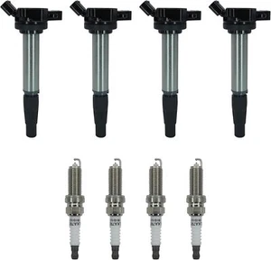Ignition Coil Pack & Iridium Spark Plug for 09-15 Toyota & 10-17 Lexus 1.8L - Picture 1 of 9