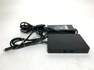 Dell WD15 K17A 4K USB-C Thunderbolt Docking Station K17A001 5FDDV 130w AC - Foto 1 di 4