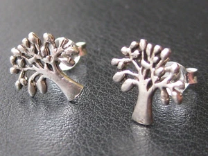 Lebensbaum Ohrstecker Paar 925 er Silber etNox Ygdrasil Baum des Lebens   /  412 - Bild 1 von 5