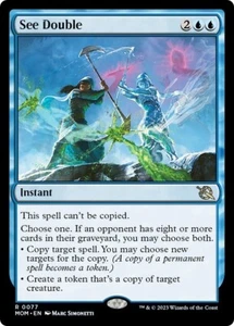 SEE DOUBLE x1 mtg NM-M March of The Machine 1 Rare - Picture 1 of 1