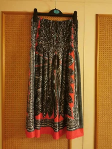 Damen hübsches ärmelloses trägerloses Strand Sommerkleid von OCTOPUSIR One Size - Bild 1 von 1