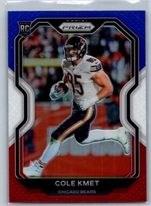 2020 Panini Prizm #305 Cole Kmet Prizm Red White and Blue Chicago Bears - Picture 1 of 2
