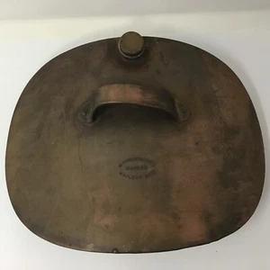 19th C. Brass Belly Warmer Or Hot Water Bottle by Wright & Sons - Picture 1 of 6