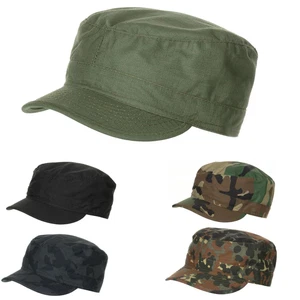 US Army Closed Toe Field Cap Heavy Duty Heavy Duty Ripstop Fabric Cap CAP - Picture 1 of 11