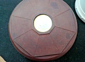 EARLY PLASTIC/BAKELITE Bundle, Bakelite shaving bowl has cameo of G.V1. & Q Eliz - Picture 1 of 8