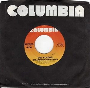 Boz Scaggs – Breakdown Dead Ahead 1980 Columbia Rock EX - Picture 1 of 2