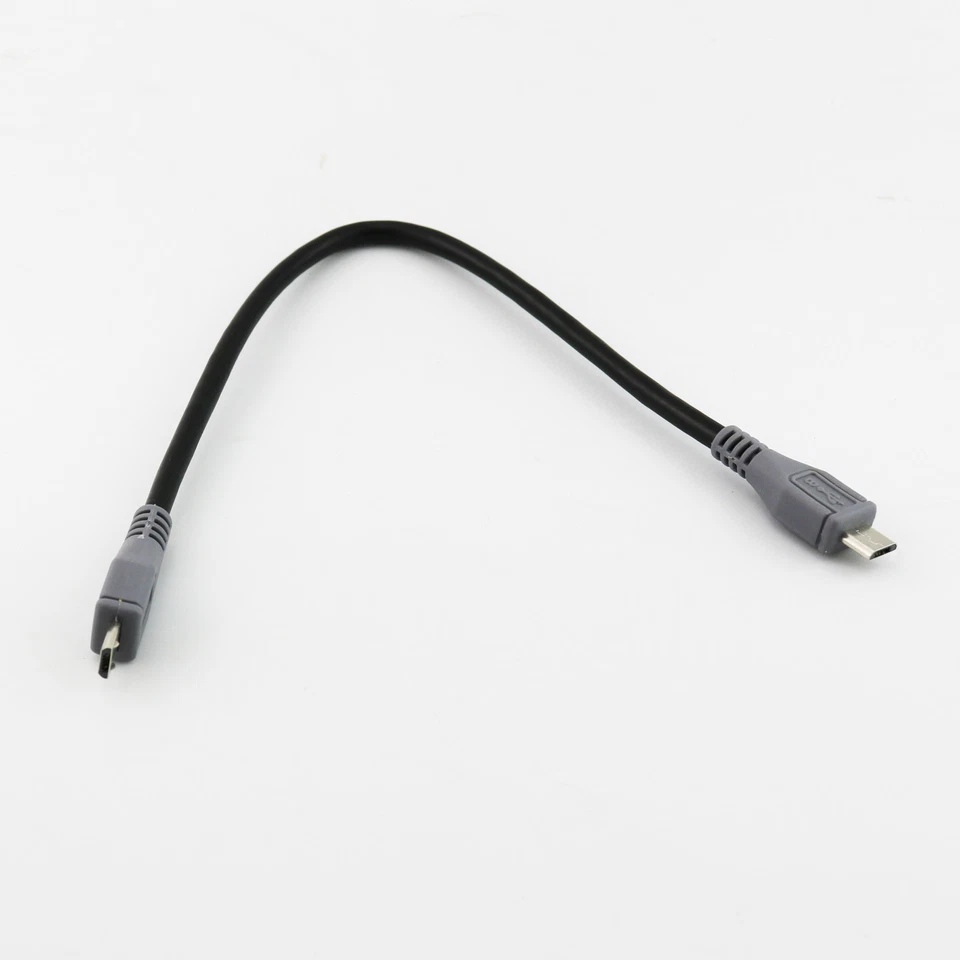 Micro USB B Male To Micro USB B Male 5 Pin OTG Converter Adapter Data Lead Cable - Image 1 of 1