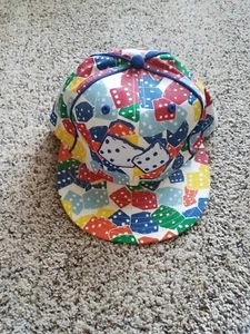 Vintage New Era 59Fifty Dice Hat/Cap Men's Size - 7⅜ 58.7 CM Casino Gambling - Picture 1 of 3