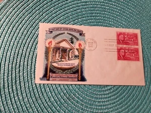 Scott #931 2 cent F.D R. first day of issue Fluegel cachet unaddressed  - Picture 1 of 1