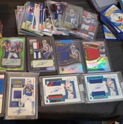 Jake Fromm RPA's Lot & Rc Prizm Autos & #rd Diecuts 25+ Card Investment Lot! - Image 1 of 4