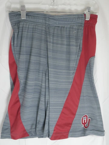 Men's Size Small Champion Oklahoma Sooners Basketball Shorts Red Sportswear Cover