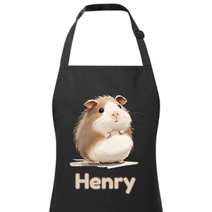 Delantal personalizado para niños conejillos de indias cualquier nombre. Cocina artesanal para hornear niño niña - Imagen 1 de 12