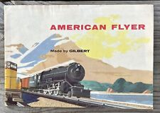 1955 AMERICAN FLYER CATALOG S-GAUGE TRAINS ERECTOR CHEMISTRY D1801 AC GILBERT CO