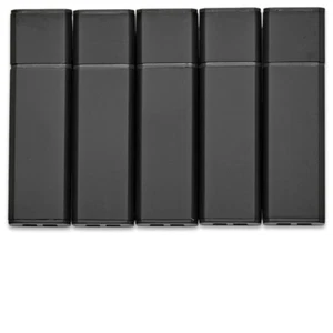 Fast High Performance Aluminum Stick 5-Pack USB 2.0 Flash Drive Thumb Drive - Picture 1 of 14