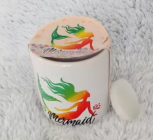 Mermaid Oil Burner Set Ceramic Wax Melt Home Fragrance Diffuser Wax Warmer White - Picture 1 of 10