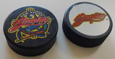 WPHL New Mexico Scorpions Inaugural Official Team Game Hockey Puck + Signed Puck
