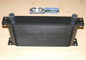 universal ÖLKÜHLER 16 Reihen *NEU* Netz 250x125mm Dash10 AN10 oil cooler schwarz - Picture 1 of 5