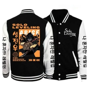 Solo Leveling Anime Manga Sweatshirt Hoodie Jacke Jacket Cosplay Freizeit Coat - Picture 1 of 4