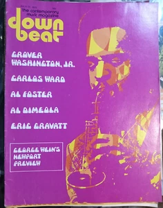 DOWN BEAT MAGAZINE No 13 JULY 1975 AL FOSTER / ERIC GRAVATT / CARLOS WARD - Picture 1 of 7
