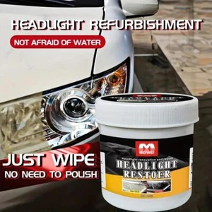 Car Headlight Restoration Polish Scratch Oxidation Remover Headlamp Repair Gift - Picture 1 of 6