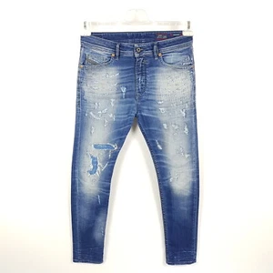 Diesel Jogg-Jeans Spender-NE Herren W28 L30 Blau Slim Skinny Distressed Hose - Bild 1 von 8