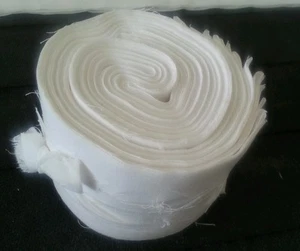 20 - 2" COLOR BLANCO SÓLIDO, rollo de gelatina, tiras de tela 100% algodón Springs Creativ - Imagen 1 de 2