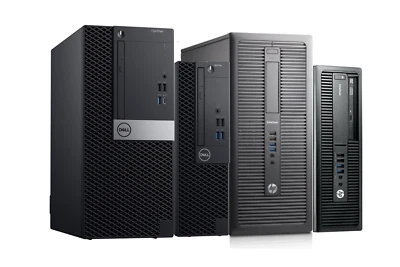 Intel Core i5 Computer 6th Gen Dell HP Choose RAM & SSD Fast Windows 10 WiFi - Image 1 of 4