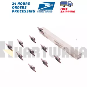 Lathe Grooving Tool Holders Cut-Off 12x12x113mm Cut-Off & Grooving TKF12R100-S - Picture 1 of 13