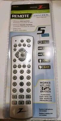 New Zenith ZN501S Universal Remote - Image 1 of 2