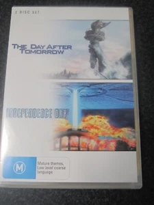 The Day After Tomorrow + Independence Day DVDs 2007 2-Disc Set Will Smith - Picture 1 of 3