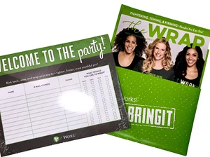 It Works Business Bundle Welcome To The Party Information Pad & Bonus Booklet - Imagen 1 de 8