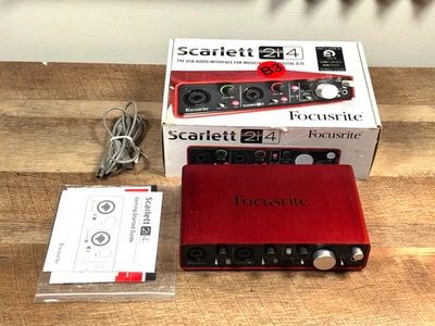 Focusrite Scarlett 2i4 B3 USB Audio Interface - Image 1 of 4