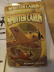 WWII Aircraft Spotter Cards Military EUC Complete Deck Of Playing Cards - Bild 1 von 17