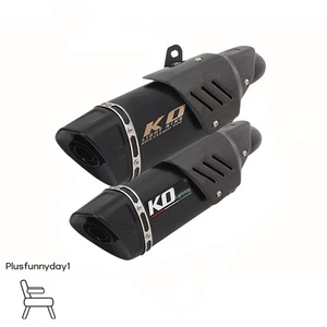 For Yamaha YZF R25 2014-2021 FZ03 2016-2021 Exhaust Muffler Tip Black Tail Pipe - Picture 1 of 9