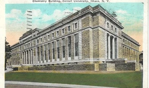 Chemiegebäude, Cornell University, Ithaca, NY, 1925 gebrauchte Karte - Bild 1 von 2