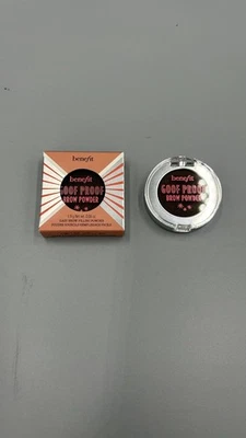 Polvo de relleno de cejas Benefit Goof Proof 5 cálido negro-marrón nuevo con etiquetas $20,95 Foto 1 de 4