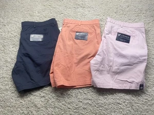 Cremieux Men's Soho Slim Fit Solid Comfort Stretch Shorts New Lot Of 3 7” Inseam - Picture 1 of 7