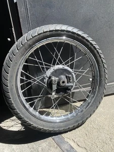 RUOTA CERCHIO PNEUMATICO ANTERIORE ORIGINALE HONDA SH 50 FIFTY 1989-1993 - Imagen 1 de 4