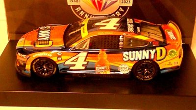 Kevin Harvick #4 Sunny D 2023 color cromo 1:24 Elite DIN #5 de solo 24 Foto 1 de 4