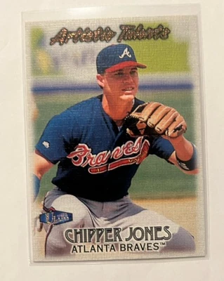 1997 Fleer Ultra Artistic Talents Chipper Jones - 亚特兰大勇士队 #7 — 第 1/2 张图片
