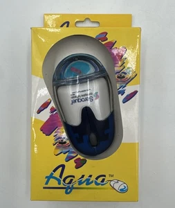 Vintage Seroquel Aqua Computer Mouse PS2 Rollerball Liquid Filled Drug Promo - Afbeelding 1 van 10
