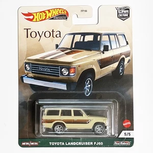 Mattel Hot Wheels Premium Toyota Series #5 Toyota Landcruiser FJ60 Car Culture - Picture 1 of 1
