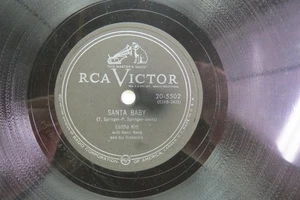 Eartha Kitt - RCA VICTOR 20-5502 - Santa Baby - Picture 1 of 4