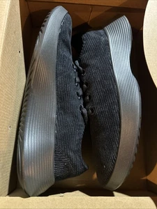 Allbirds Men’s Runner Go Corduroy Sneakers Black Size 10 - Picture 1 of 5