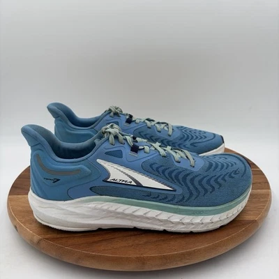 Size 9.5 Altra Womens Torin 7 Blue Running Sneakers Shoes - Image 1 of 4