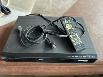 Philips DVDR3576H/37 160GB HDD / DVD Hard Disk Drive Recorder With Remote TESTED - Image 1 of 4