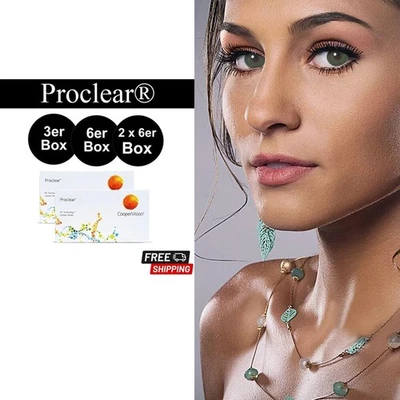 Proclear® Monats- Linsen CooperVision™ viele Stärken -Omafilcon A- BC 8,6 - Bild 1 von 4